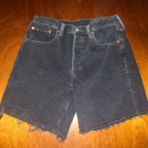 501s Mid Thigh Denim Jean Shorts - Size 29